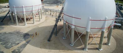 CB&I High Pressure Storage tanks